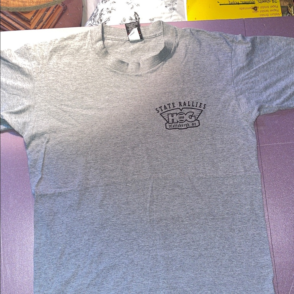 Vintage H.O.G grey State Rallies T-Shirt